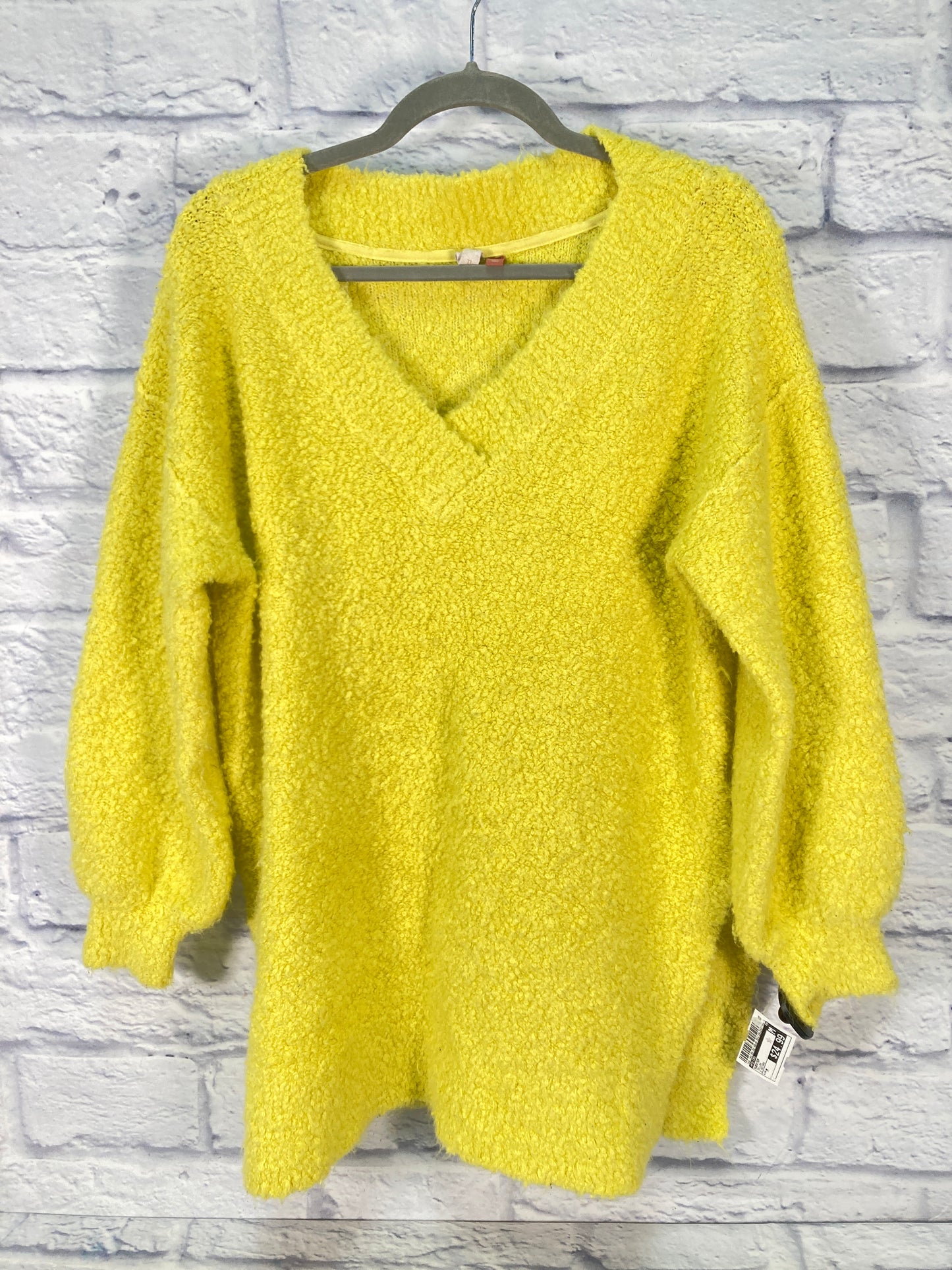 Sweater By Pilcro In Yellow, Size: M