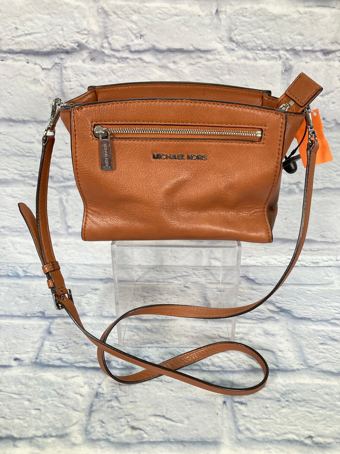 Crossbody Leather By Michael By Michael Kors, Size: Small