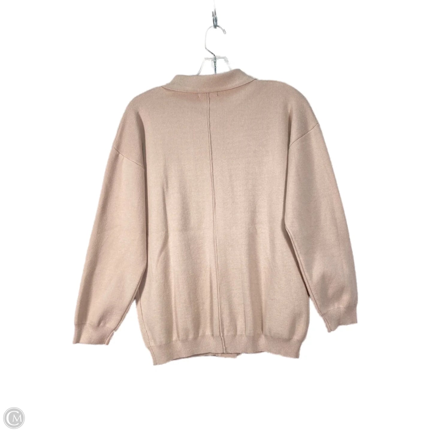 Sweater Cardigan By Clothes Mentor In Tan, Size: Xs