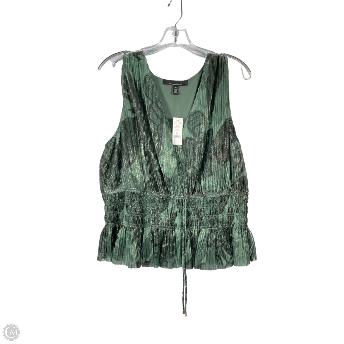 Top Sleeveless By White House Black Market In Green, Size: Xl