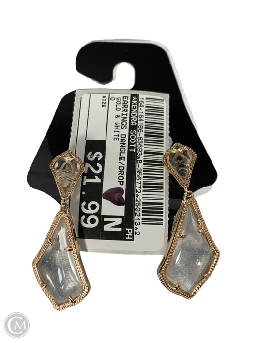 Earrings Dangle/drop By Kendra Scott