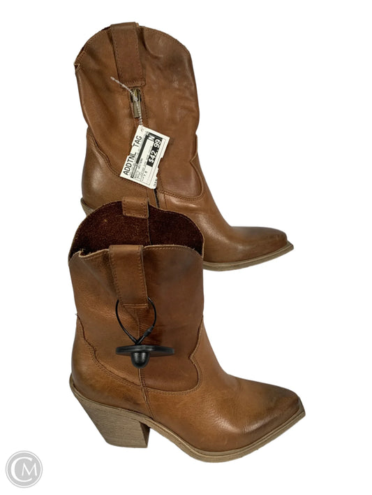 Boots Western By Sundance In Brown, Size: 7.5