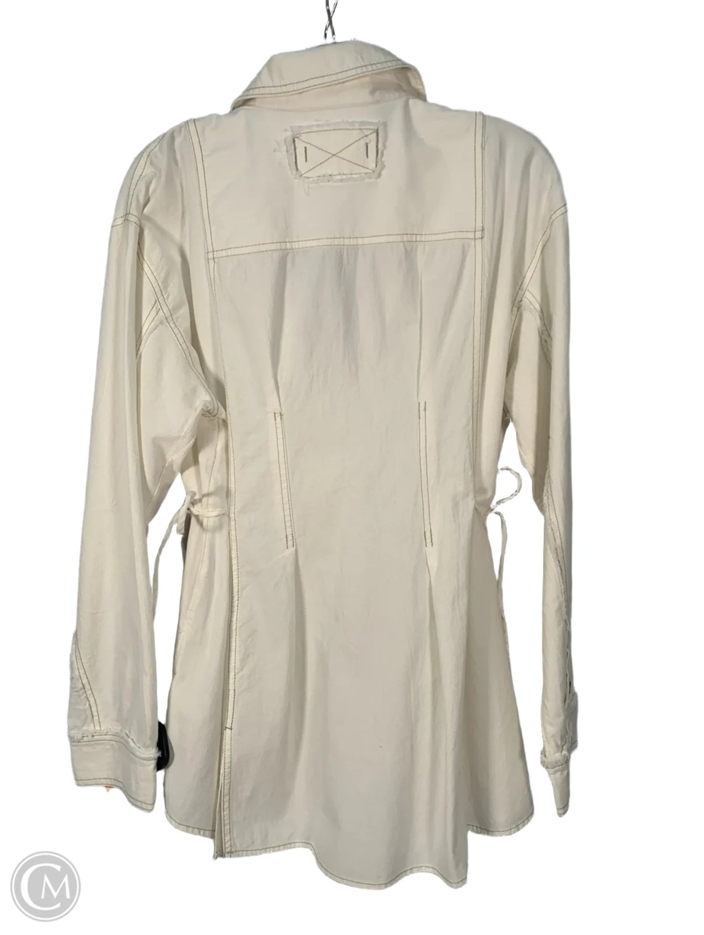 Top Long Sleeve By We The Free In Cream, Size: M