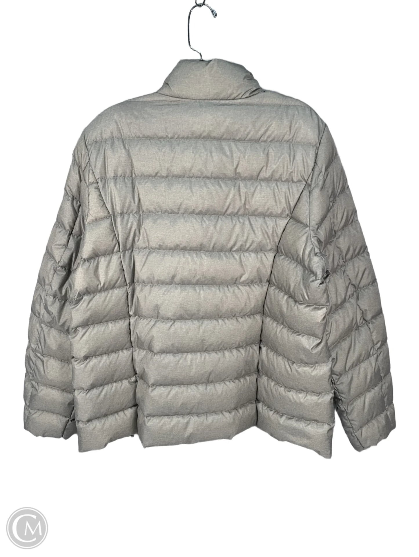 Jacket Puffer & Quilted By Eddie Bauer In Grey, Size: Xl