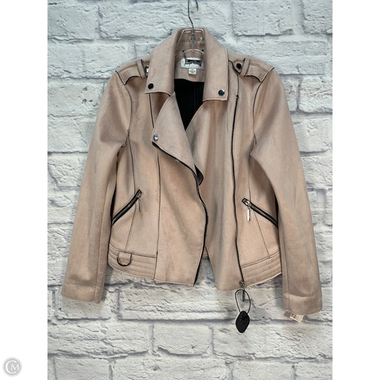 Jacket Moto By Joseph Ribkoff In Pink, Size: S