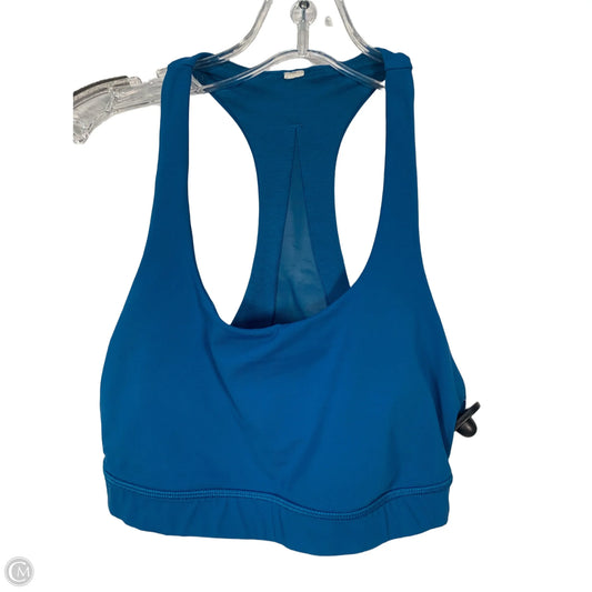 Athletic Bra By Lululemon In Blue, Size: M