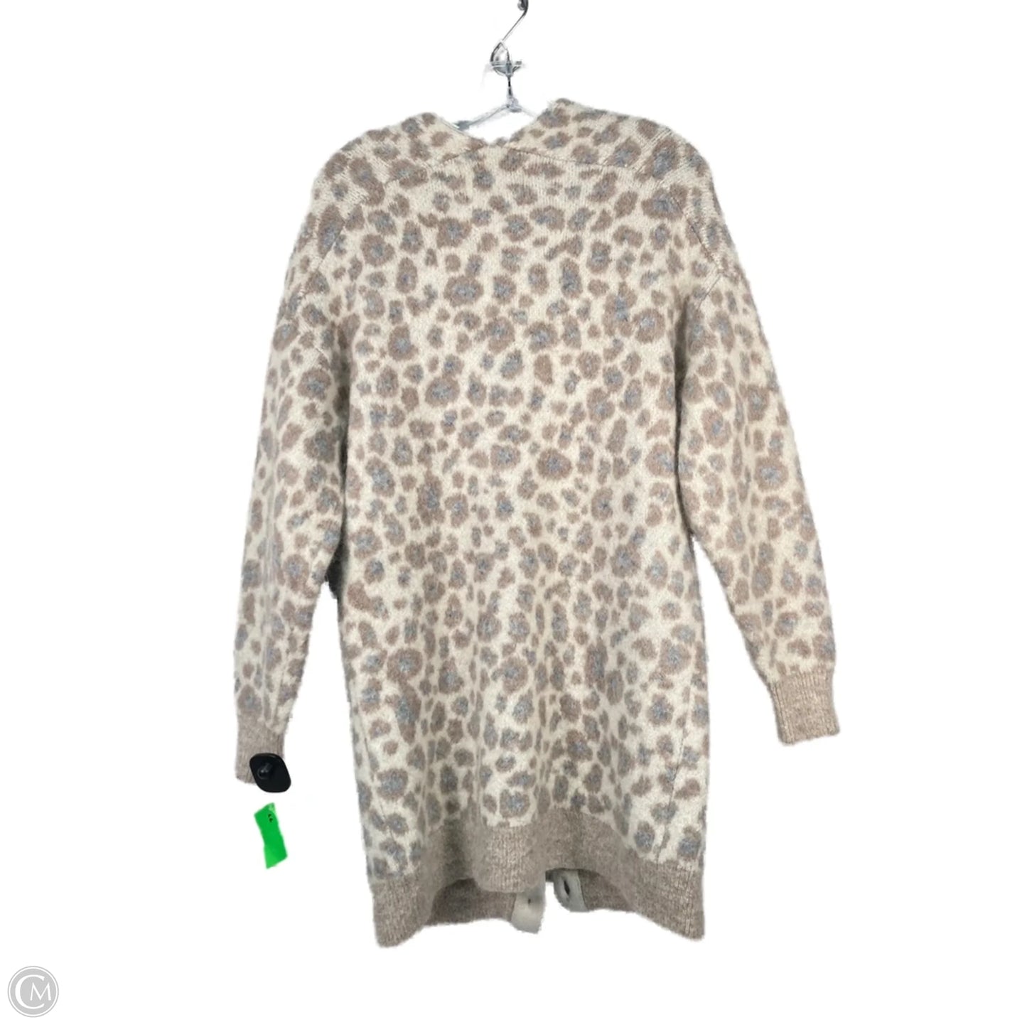 Sweater Cardigan Designer By Ugg In Animal Print, Size: M