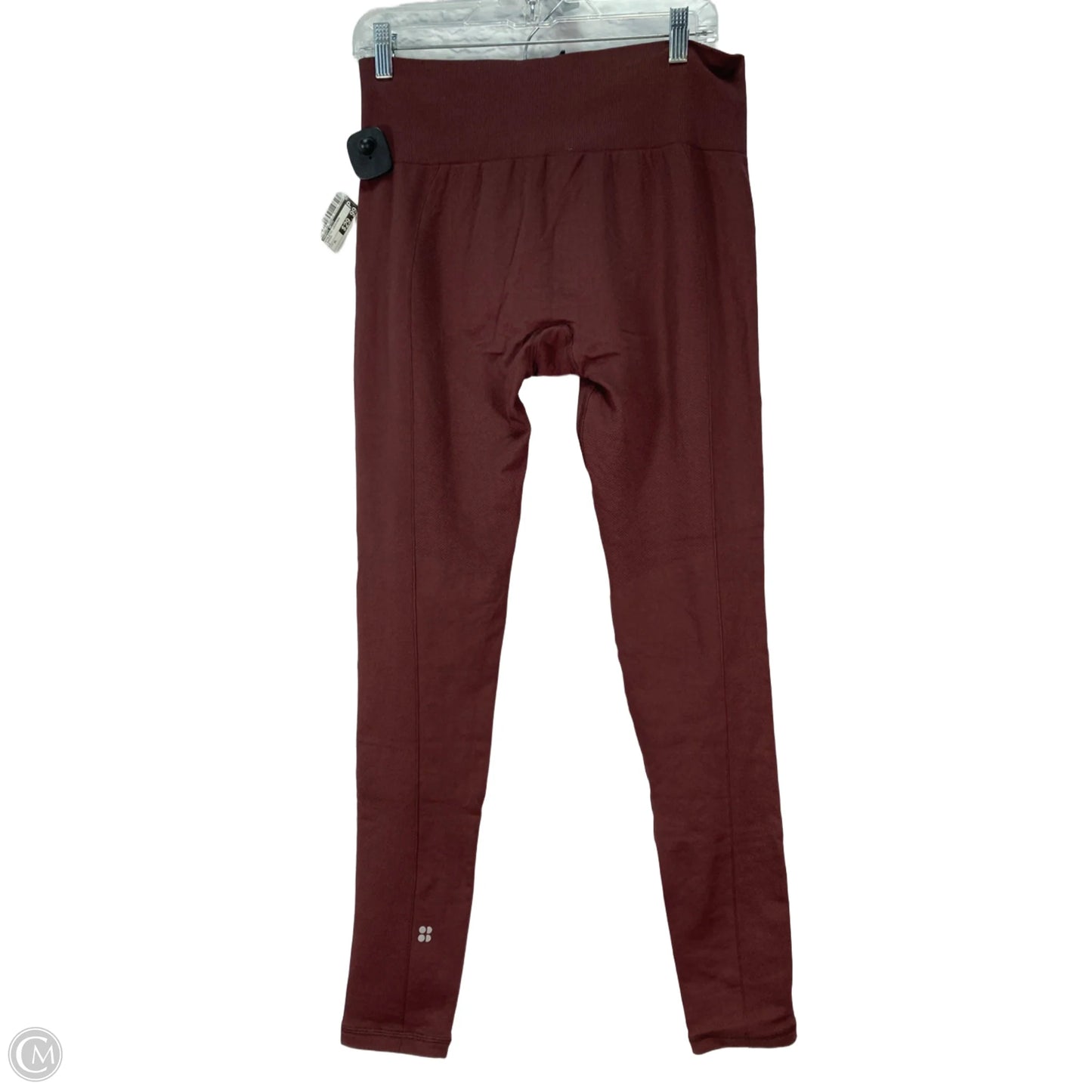 Athletic Leggings By Sweaty Betty In Maroon, Size: Xl