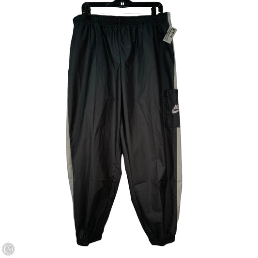 Athletic Pants By Nike Apparel In Black & White, Size: Xl