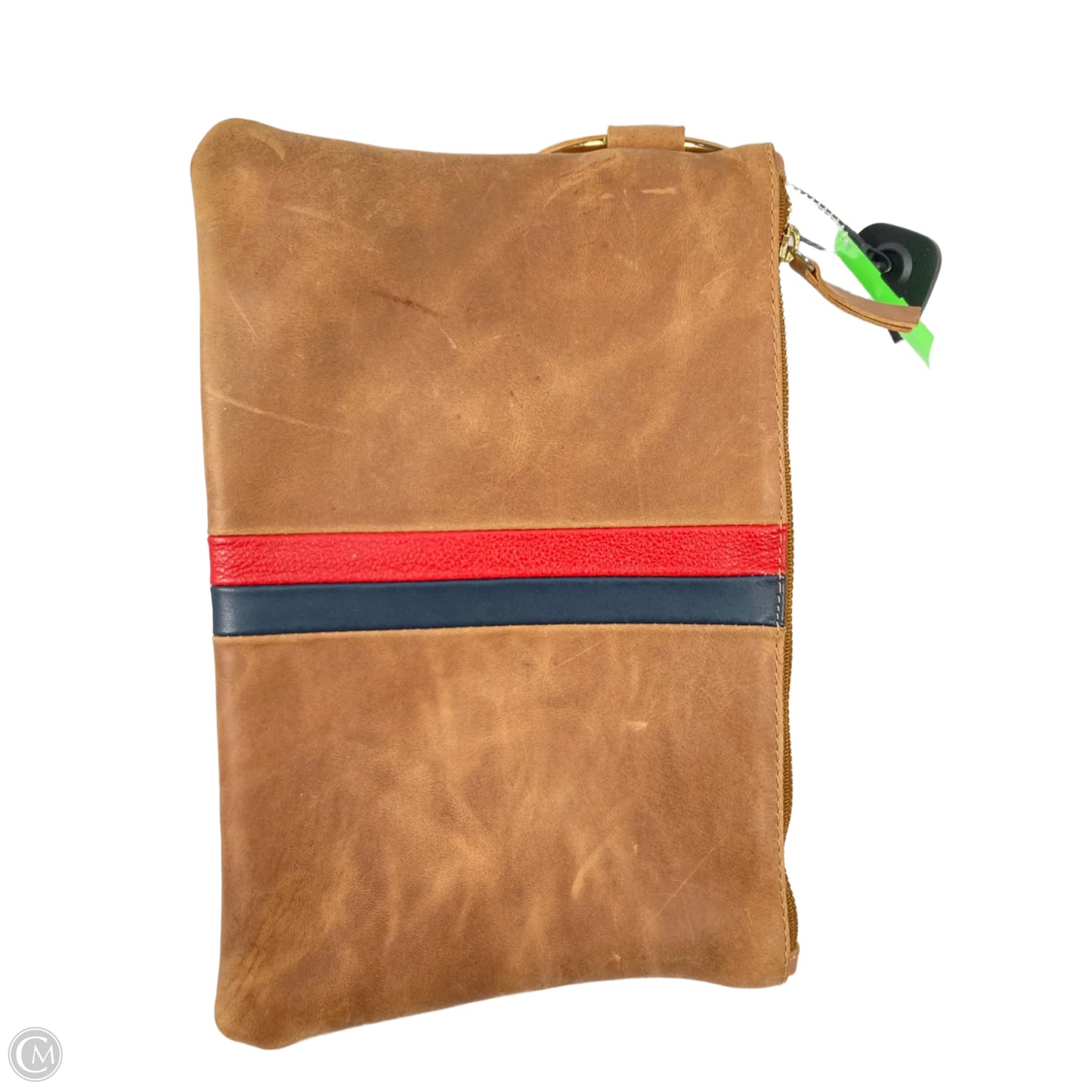 Clutch Leather By Clothes Mentor, Size: Large