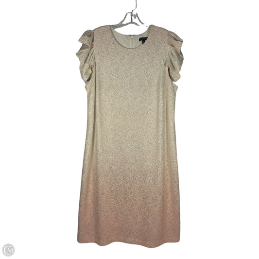 Dress Party Midi By Lane Bryant In Gold & Pink, Size: Xl