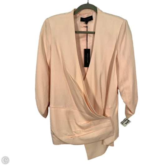 Blazer By Clothes Mentor In Pink, Size: S