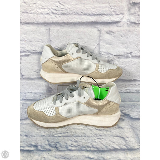 Shoes Sneakers By P448 In Tan & White, Size: 8