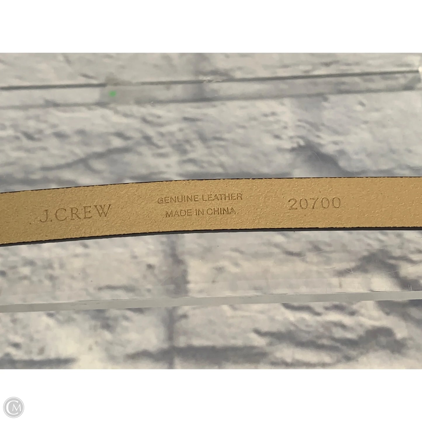 Belt Leather By J. Crew, Size:XSmall