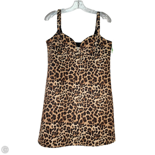Dress Casual Short By Anthropologie In Animal Print, Size: M