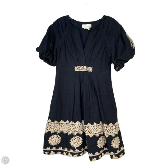 Dress Party Short By Anthropologie In Black & Cream, Size: S