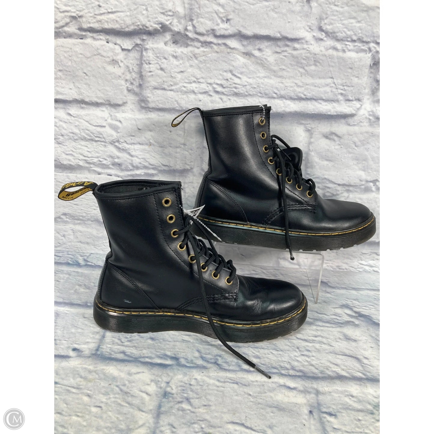 Boots Combat By Dr Martens In Black, Size: 8
