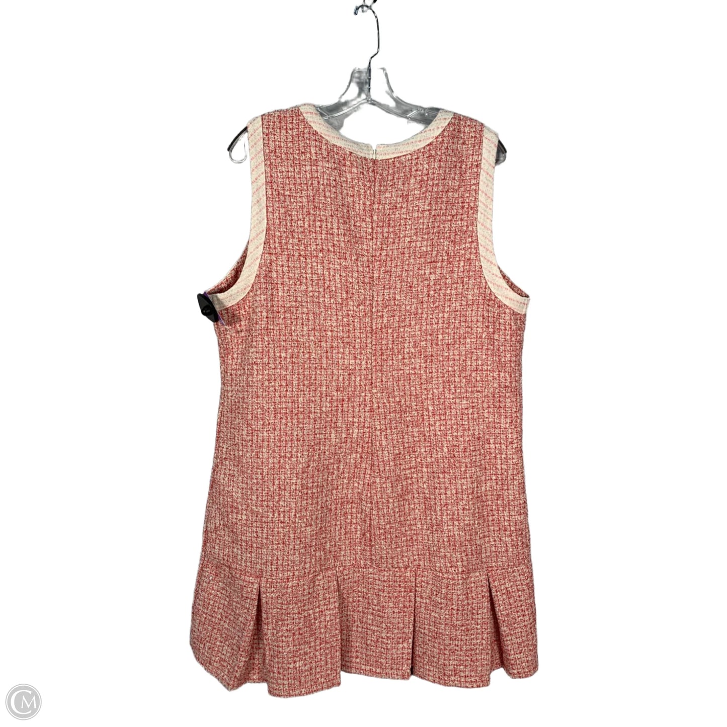Dress Party Short By Maeve In Pink & White, Size: Xl