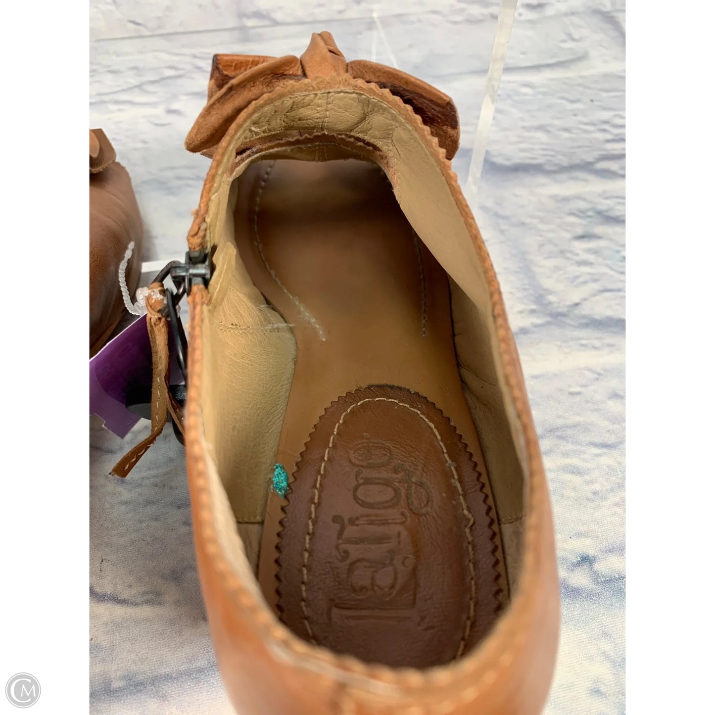 Shoes Heels Wedge By Clothes Mentor In Brown, Size: 9