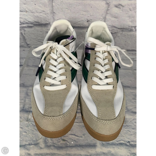 Shoes Sneakers By Clothes Mentor In Green & Tan, Size: 9