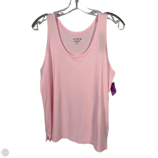Top Sleeveless Basic By J. Crew In Pink, Size: M