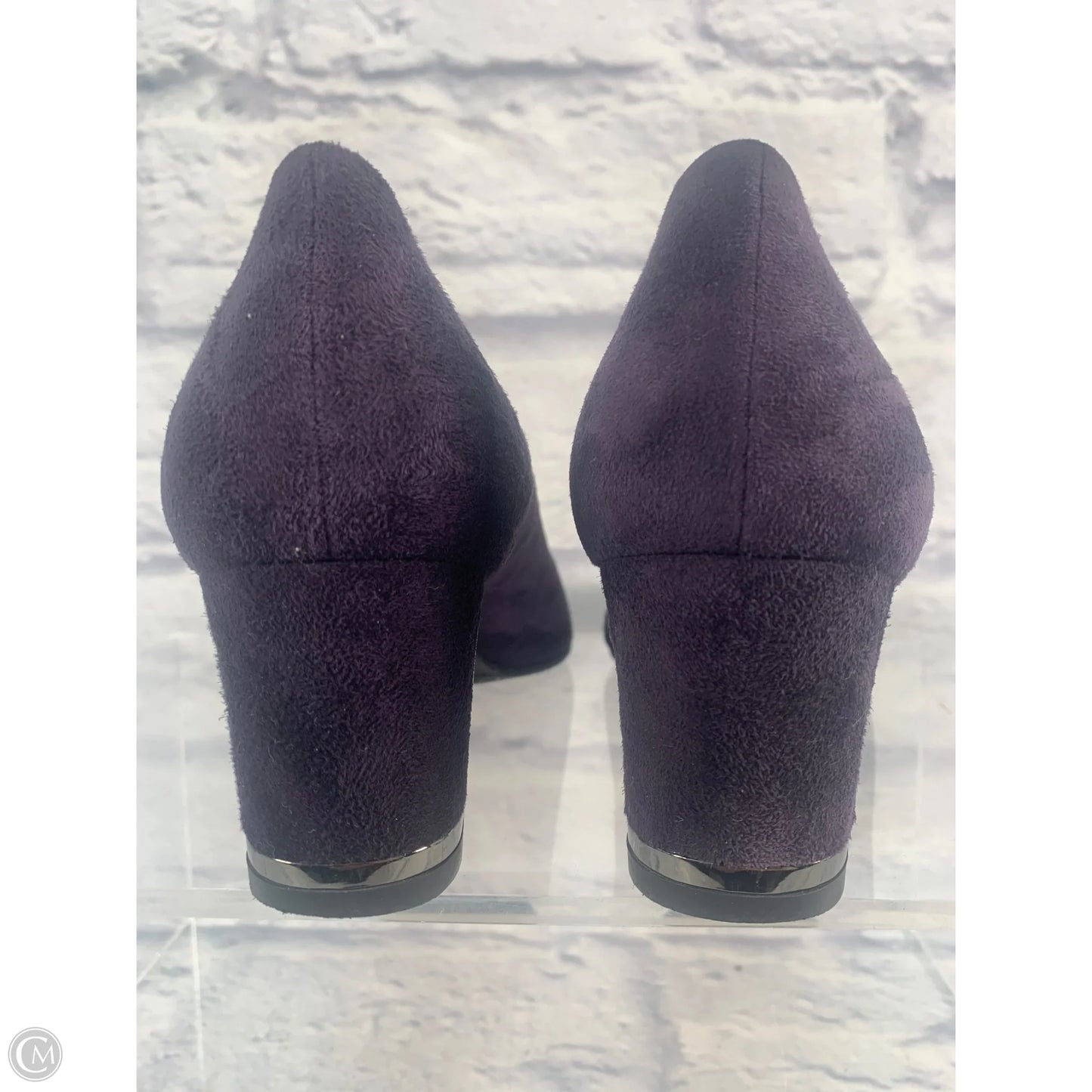 Shoes Designer By Stuart Weitzman In Purple, Size: 7.5