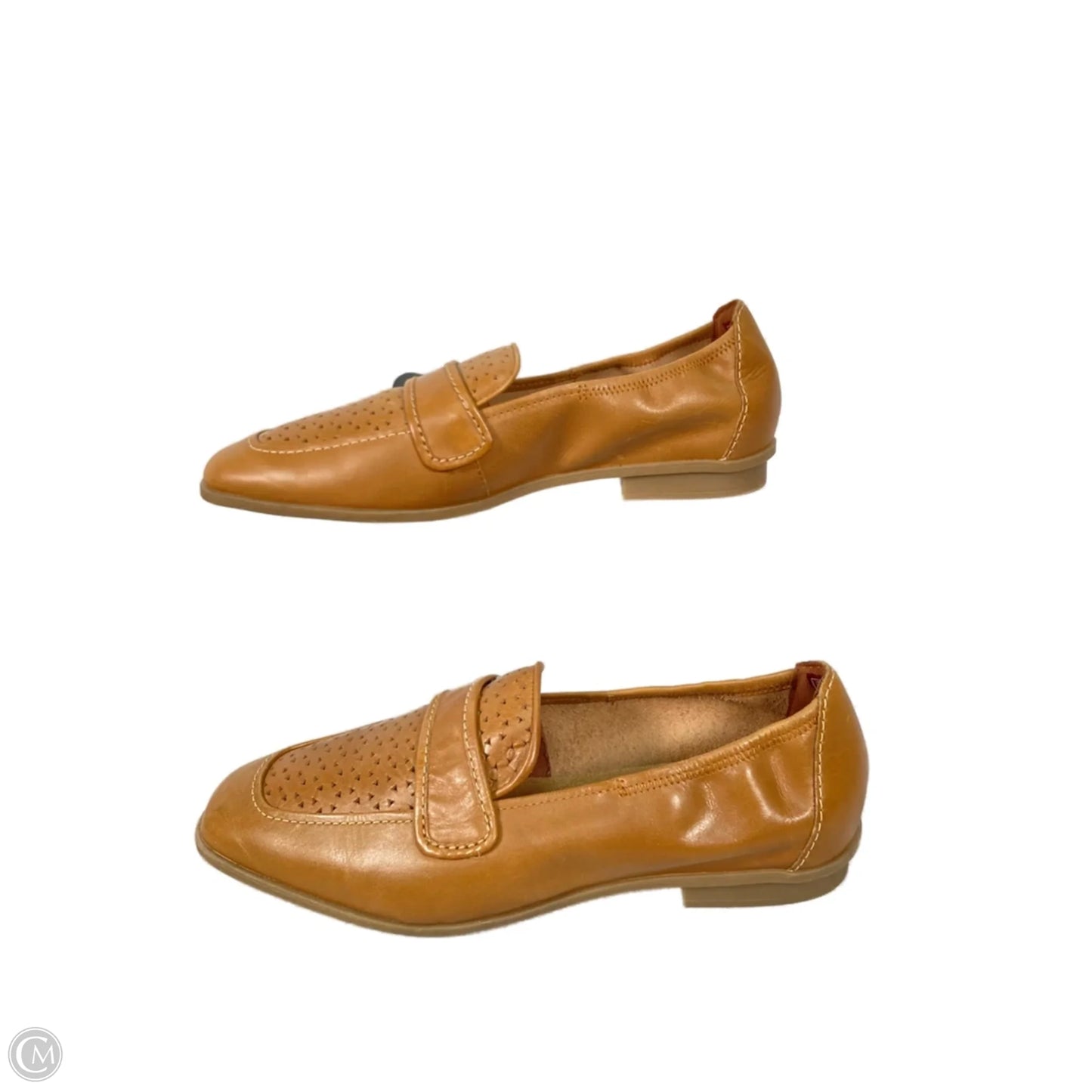 Shoes Flats By Clarks In Tan, Size: 10.5