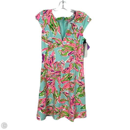 Dress Designer By Lilly Pulitzer In Blue & Pink, Size: S