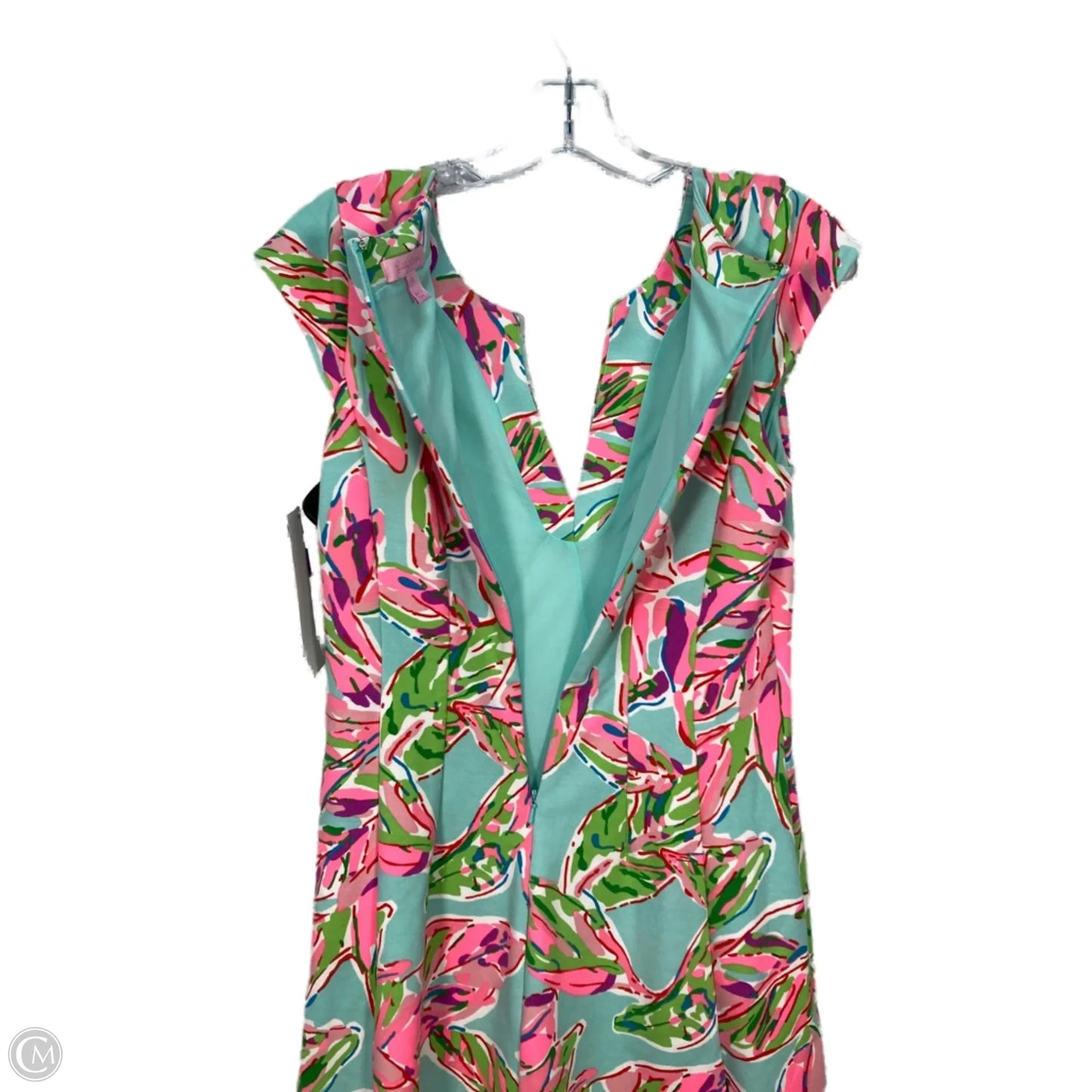 Dress Designer By Lilly Pulitzer In Blue & Pink, Size: S
