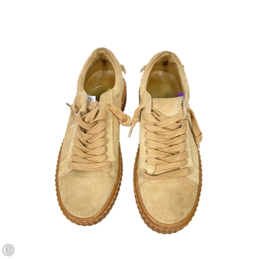 Shoes Sneakers By J Slides In Tan, Size: 7