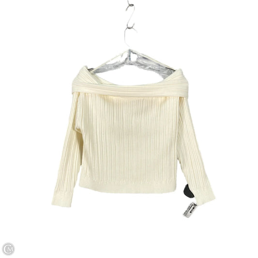 Sweater By Anthropologie In Cream, Size: S