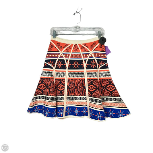 Skirt Designer By Diane Von Furstenberg In Blue & Orange, Size: 4