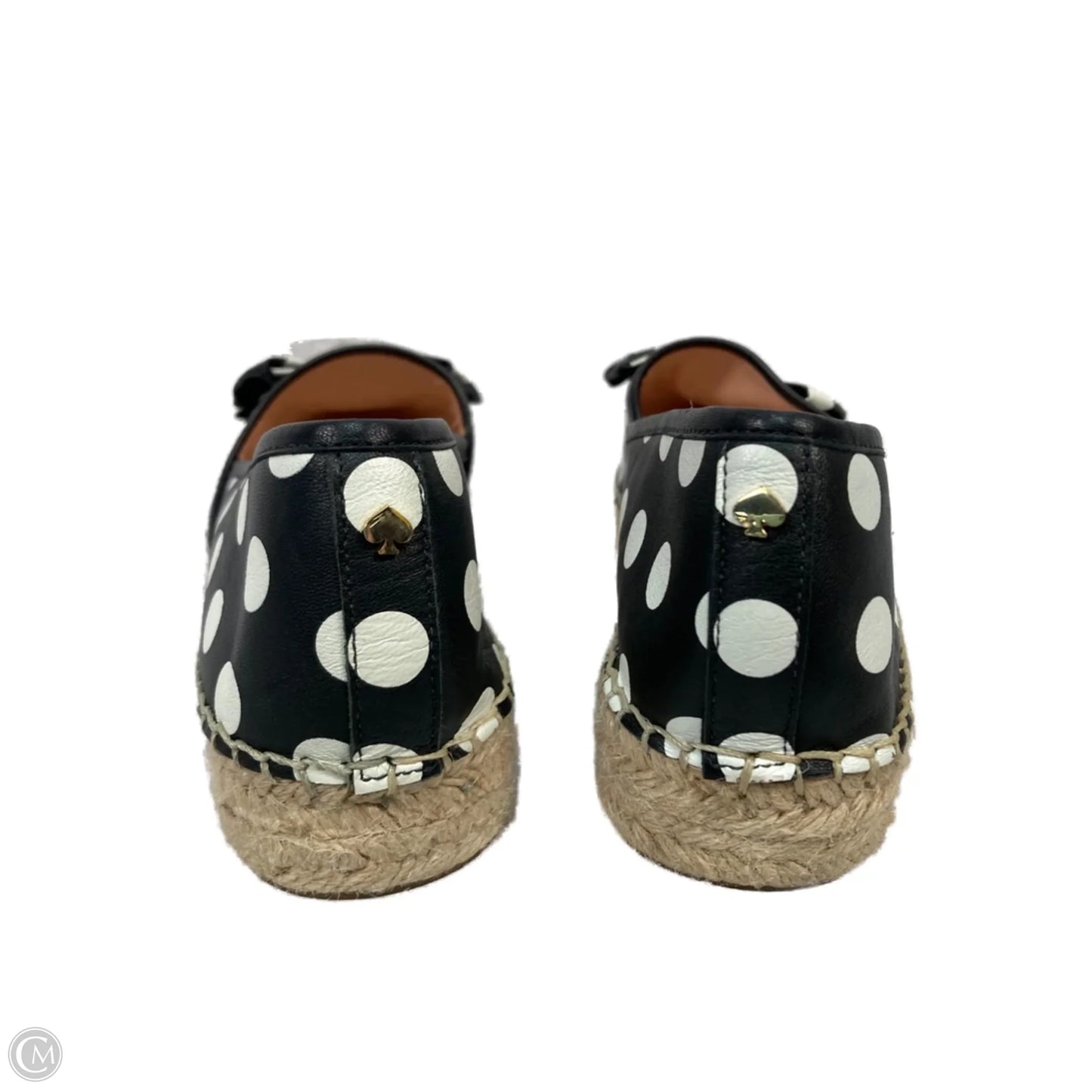 Shoes Designer By Kate Spade In Black & White, Size: 8