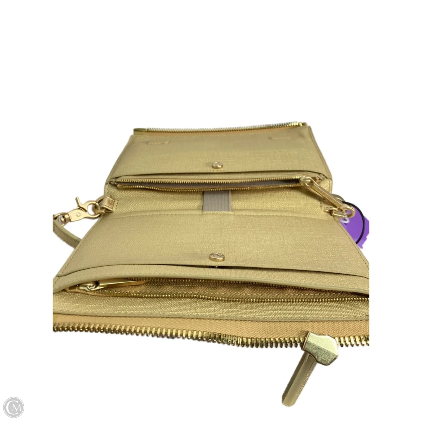 Clutch Leather By Clothes Mentor, Size: Large