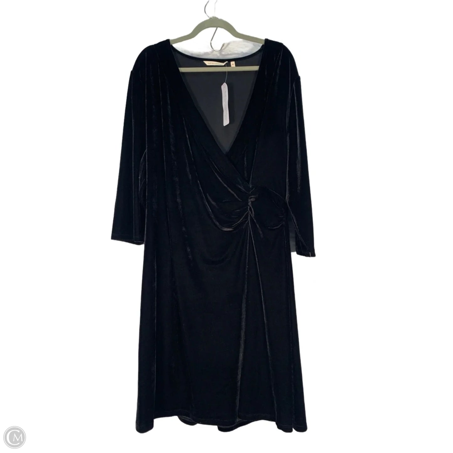 Dress Party Short By Soft Surroundings In Black, Size: 3x