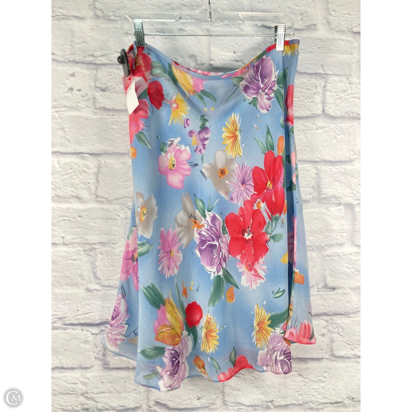 Skirt Mini & Short By Lauren By Ralph Lauren In Blue & Purple, Size: 14