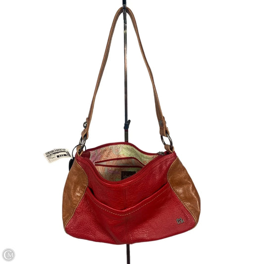 Handbag Leather By The Sak, Size: Small