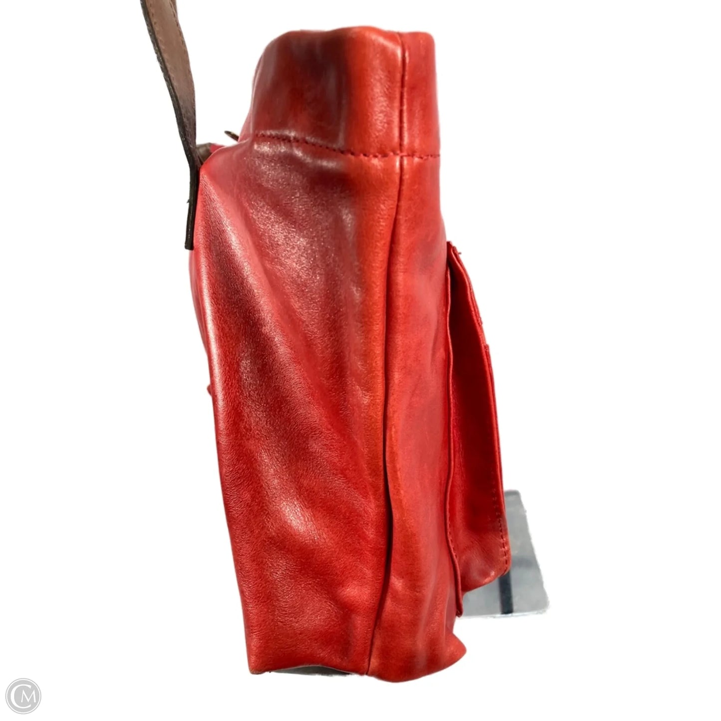 Handbag Leather By Clothes Mentor, Size: Large