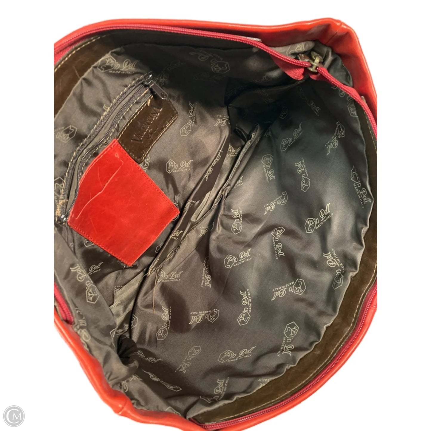 Handbag Leather By Clothes Mentor, Size: Large