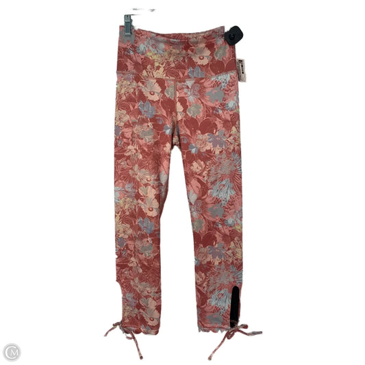 Athletic Leggings By Daily Practice By Anthropologie In Blue & Pink, Size: S