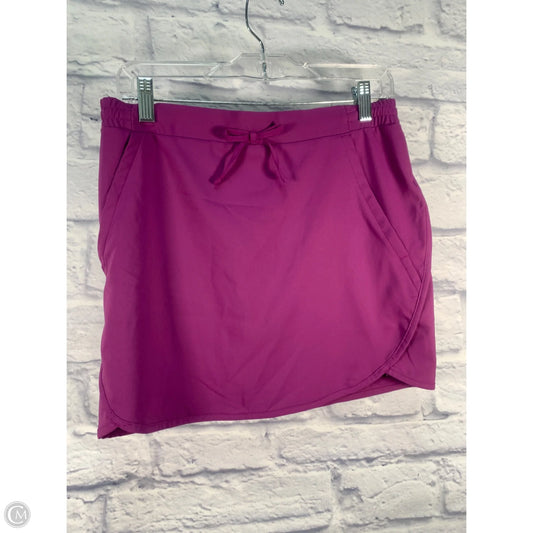 Athletic Skort By Columbia In Purple, Size: L
