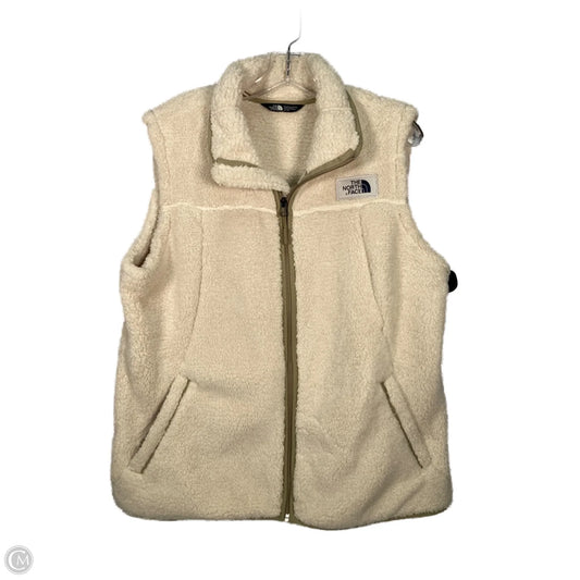 Vest Faux Fur & Sherpa By The North Face In Cream, Size: Xl