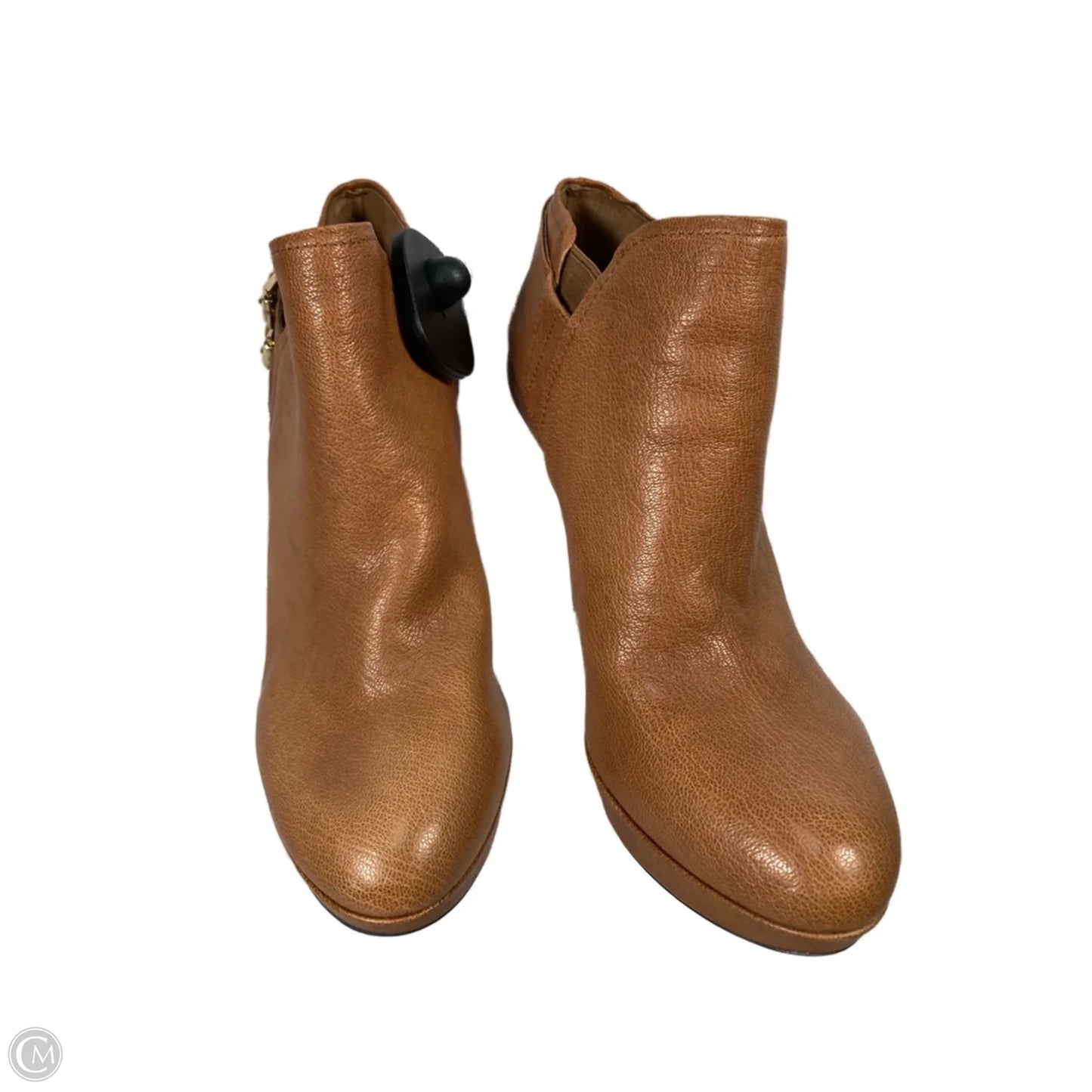 Boots Ankle Heels By Vince Camuto In Brown, Size: 8