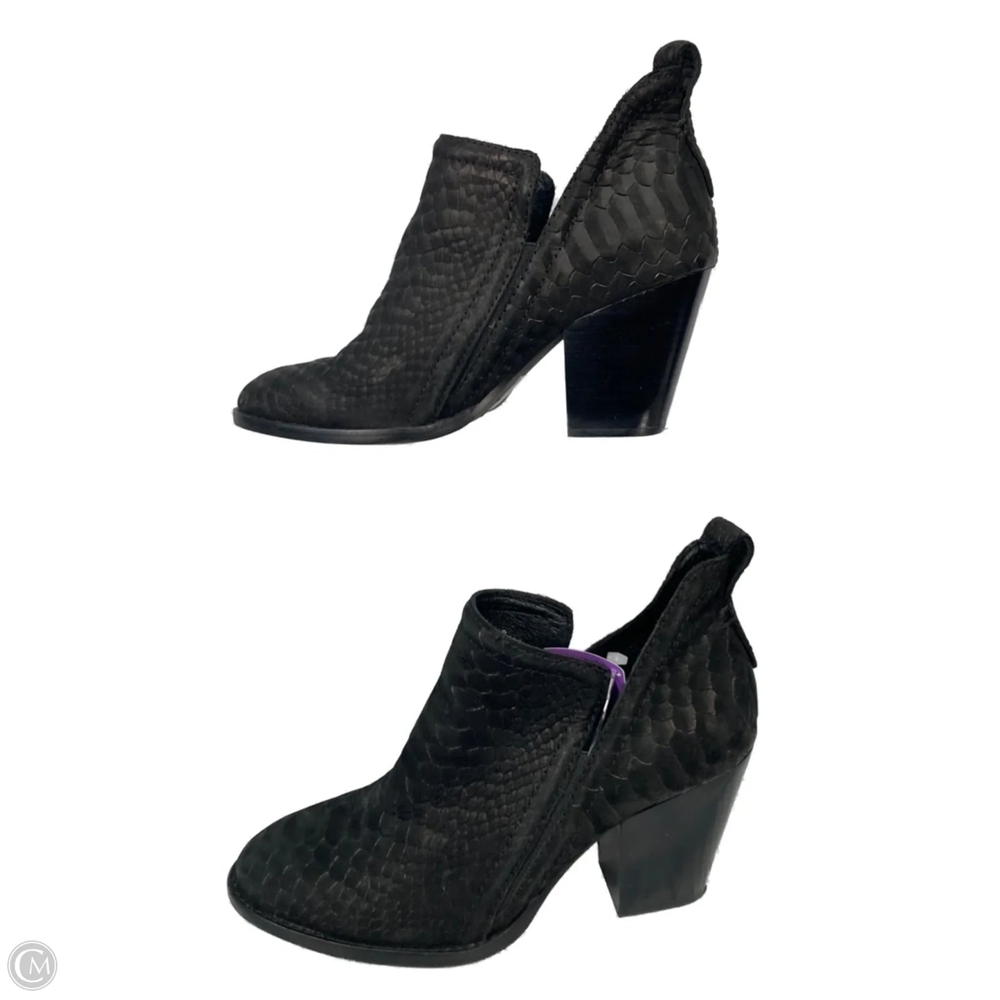 Boots Ankle Heels By Jeffery Campbell In Black, Size: 8