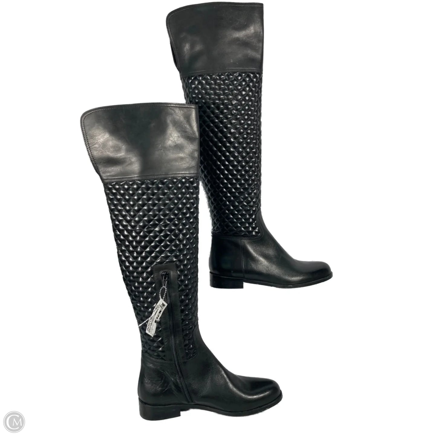 Boots Designer By Stuart Weitzman In Black, Size: 9