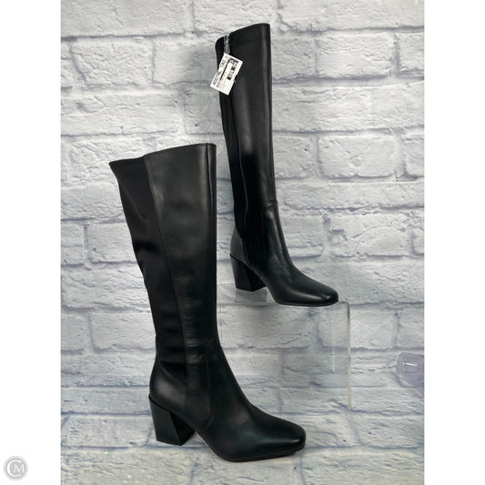 Boots Knee Heels By Blondo In Black, Size: 8