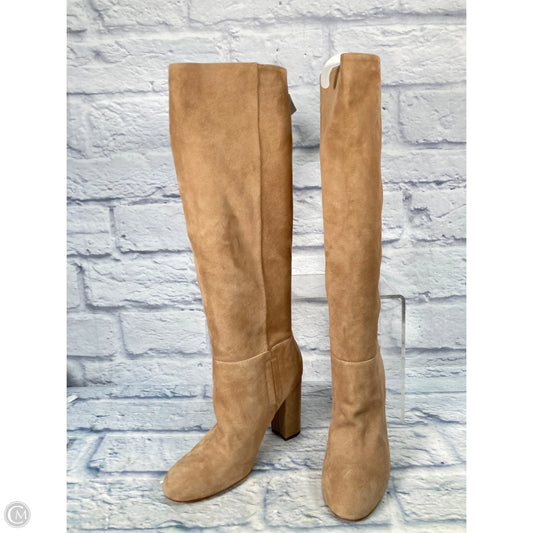 Boots Knee Heels By Sam Edelman In Brown, Size: 8