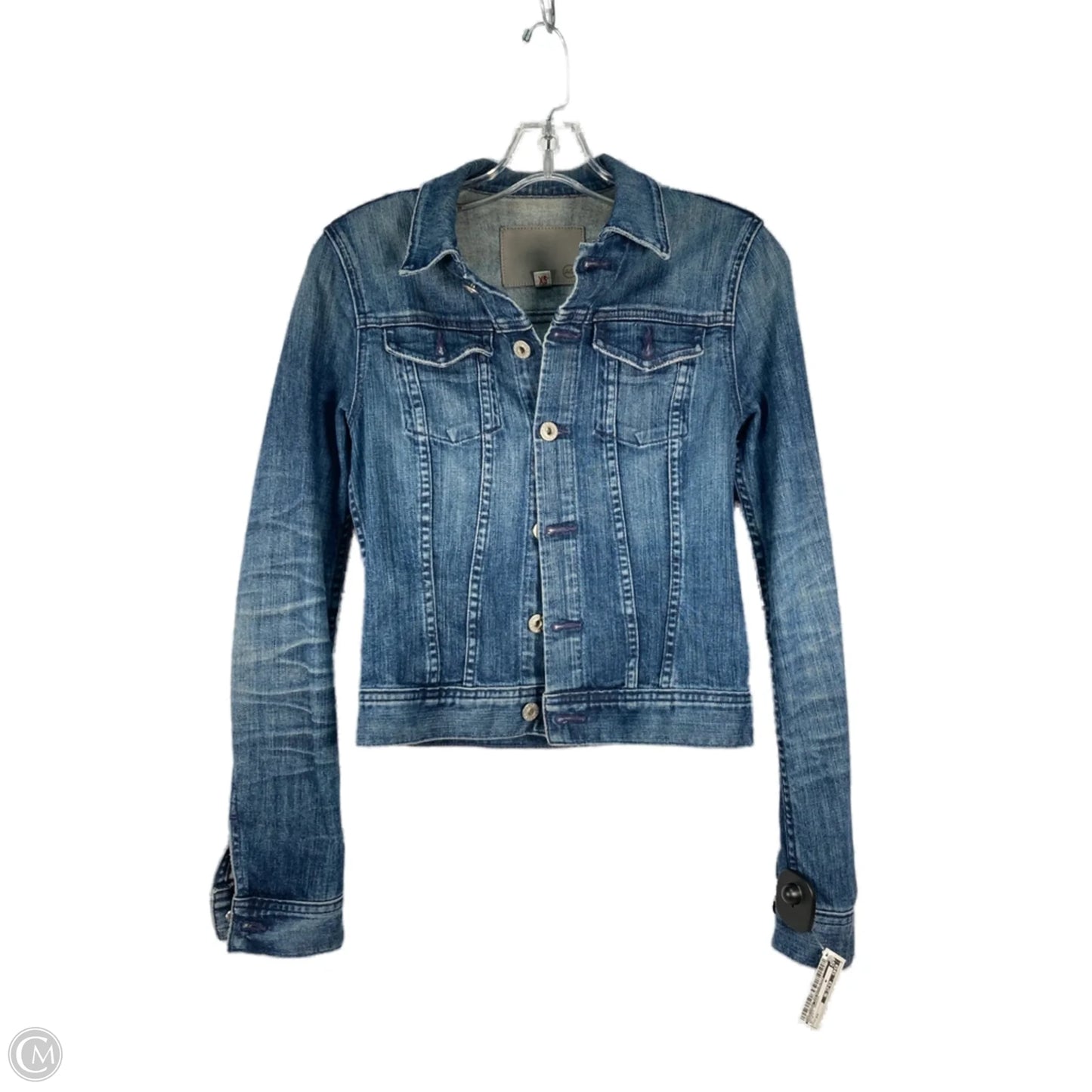 Jacket Denim By Adriano Goldschmied In Blue, Size: Xs