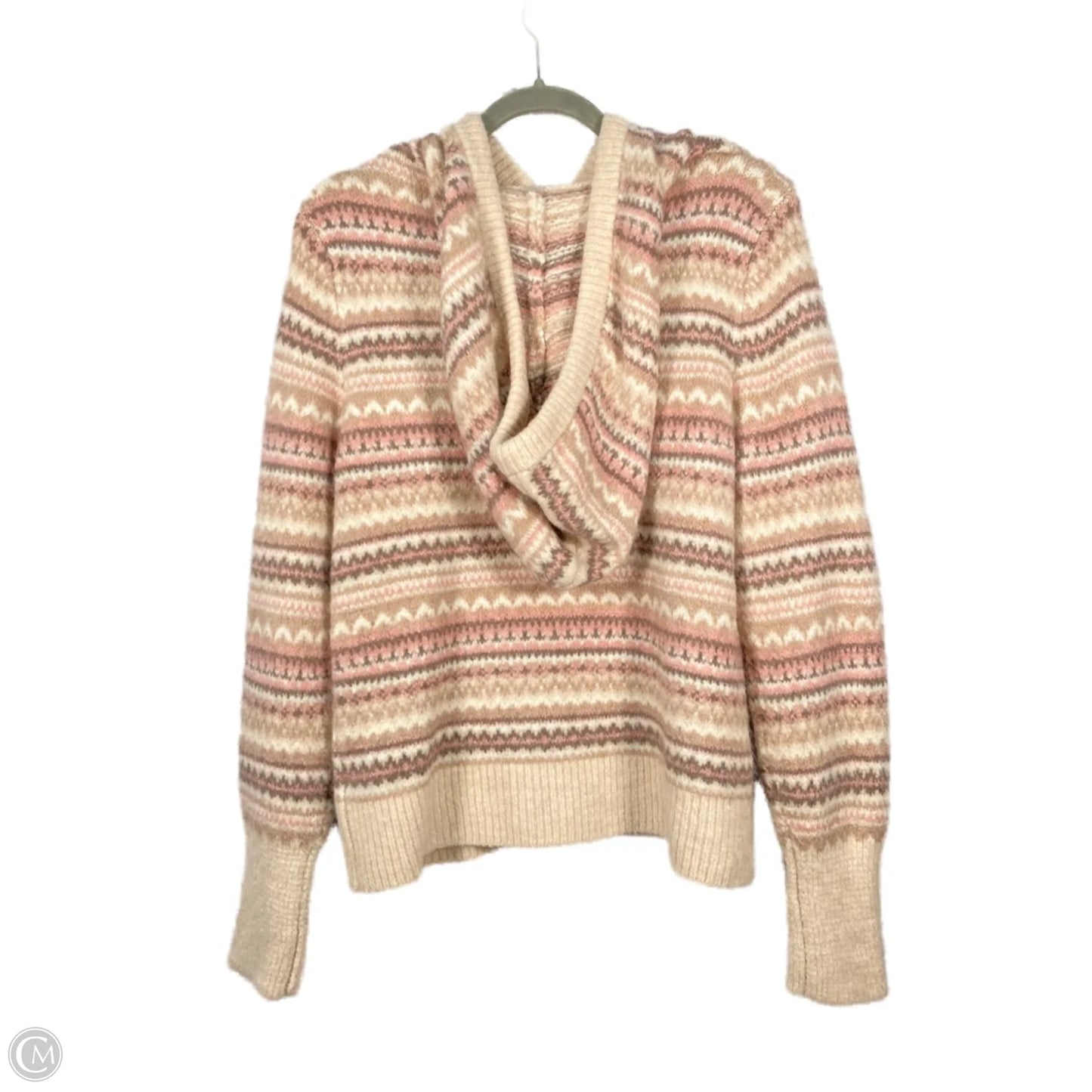 Sweater By Evereve In Pink & Tan, Size: S