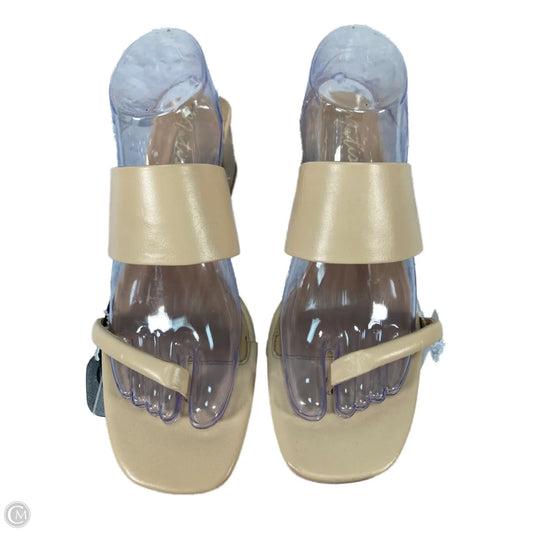 Sandals Heels Block By Matisse In Tan, Size: 11
